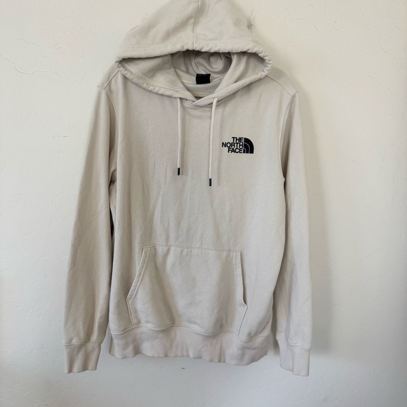 The North Face Men's Cream Hoodie Size L - Picture 4 of 12
